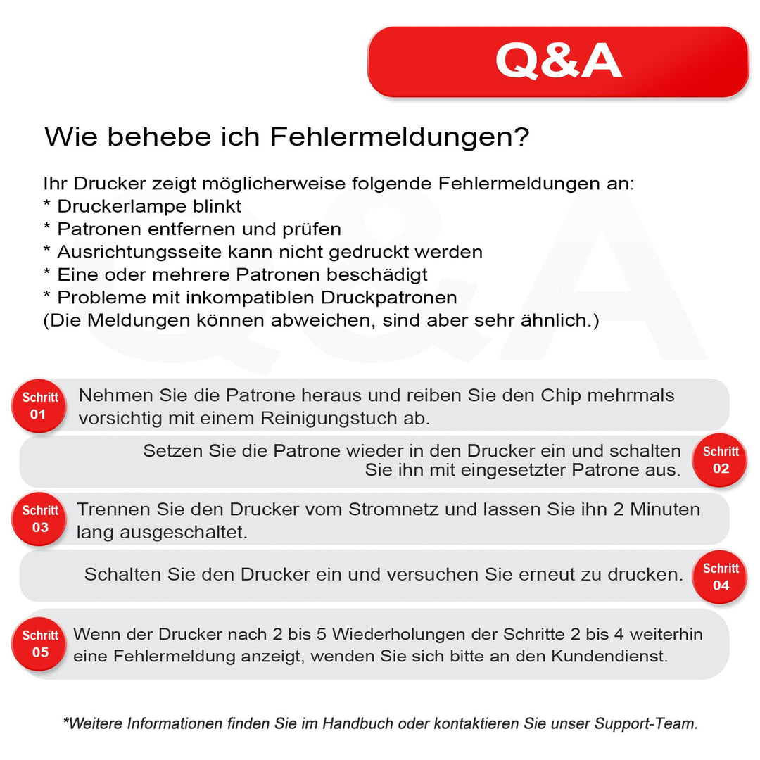 Tintenpatronen Set XL Schwarz + Farbe fuer Canon TS5350 TS7450 2er-Pack - Bild 8