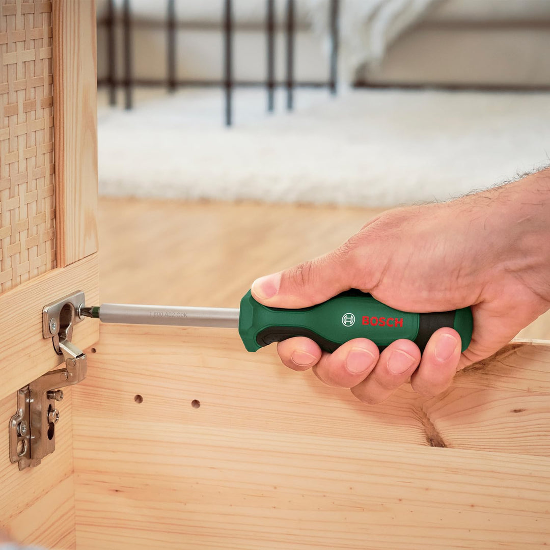 Ratschen-Steckschlüsselsatz 1/4" 34-teilig mit Softgrip-Griff - Bild 5