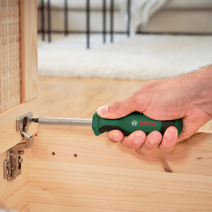Ratschen-Steckschlüsselsatz 1/4" 34-teilig mit Softgrip-Griff - Bild 5
