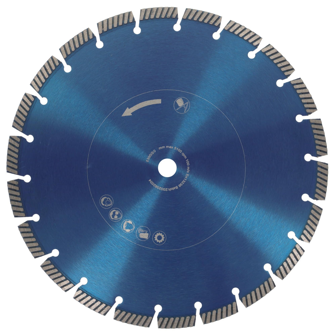 Diamant-Trennscheibe 300 mm x 20 mm für Kalksandstein und Granit - Bild 7