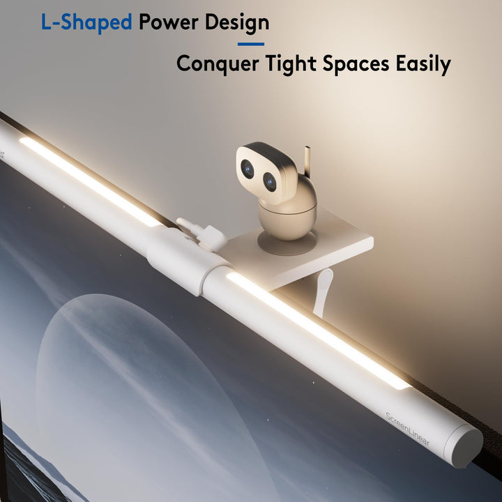 Monitor Lampe Curved 41 cm USB mit Fernbedienung Weiss - Bild 6