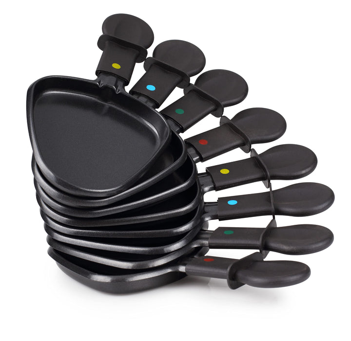 Raclette-Grill mit Steinplatte und Grillplatte für 8 Personen 1200 W - Bild 4