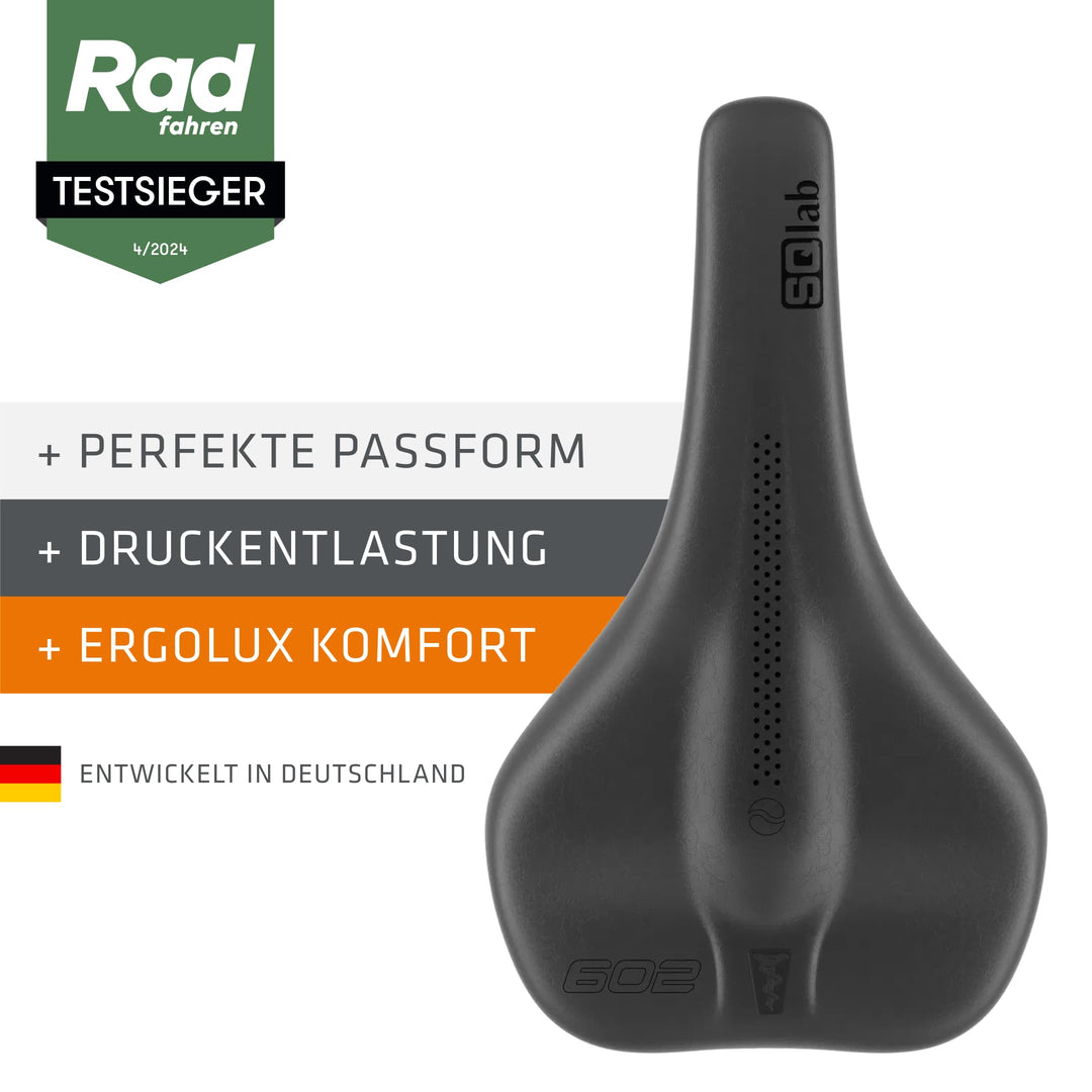 Fahrradsattel Trekking City ergonomisch active-System 4 Breiten - Bild 2
