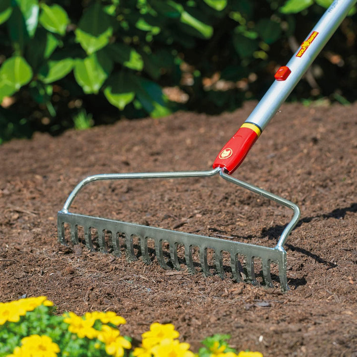 Bügelrechen 40 cm mit 16 Zinken für Beete und Saatbeet - Bild 7