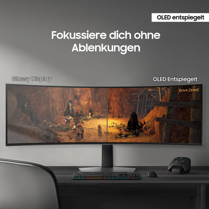 Curved Gaming Monitor 49 Zoll OLED DQHD 5120x1440 240 Hz - Bild 7
