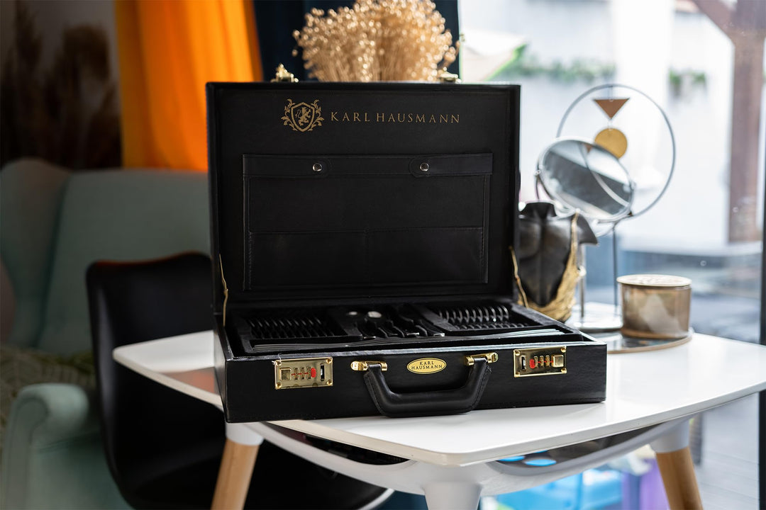 Besteck-Set 72-teilig Edelstahl 18/0 für 12 Personen im Koffer - Bild 4