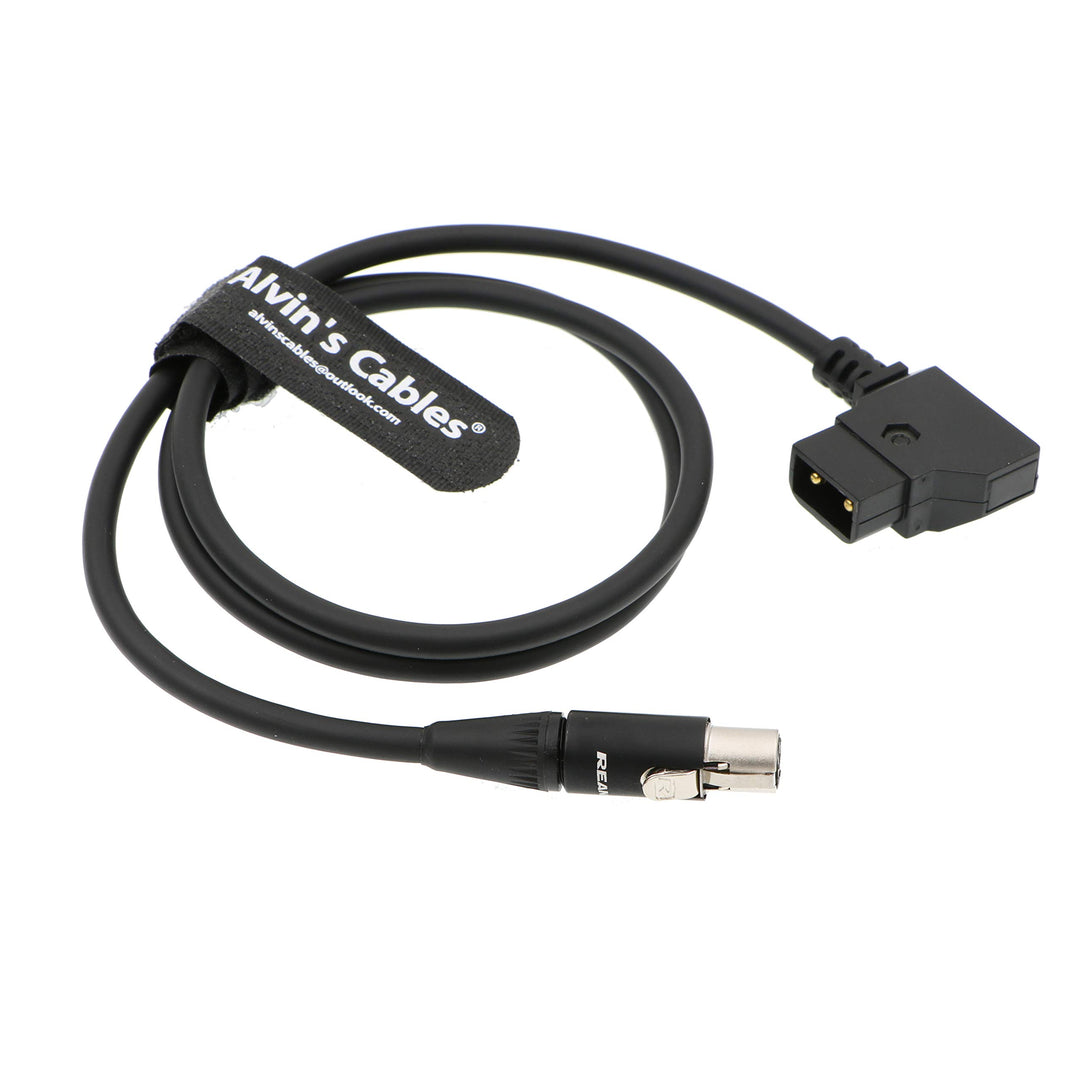 Stromkabel Mini XLR 4-Pin Buchse auf D-Tap 80 cm für Kamera-Monitor - Bild 4