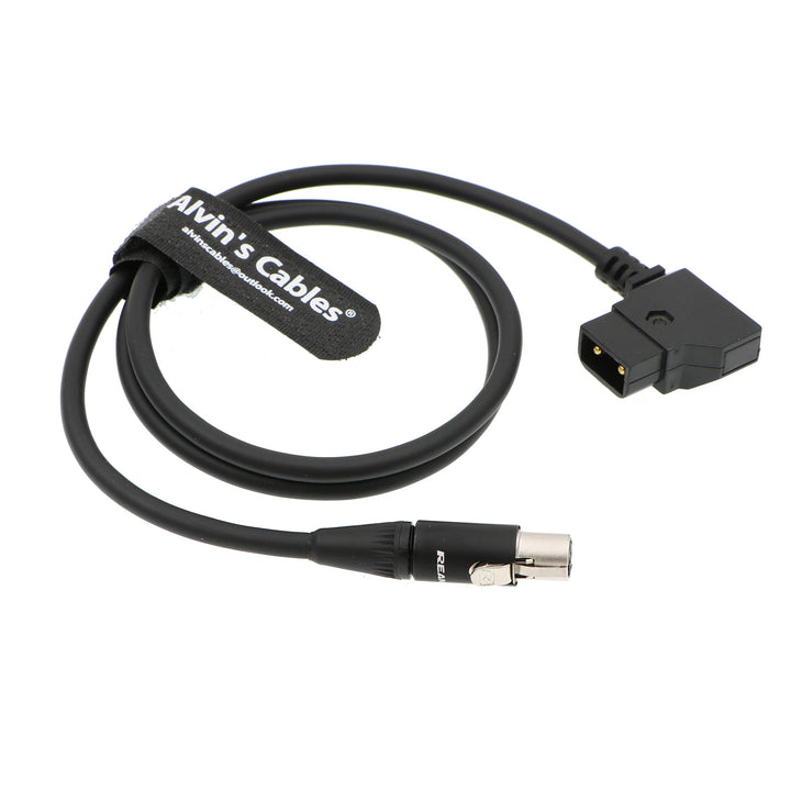 Stromkabel Mini XLR 4-Pin Buchse auf D-Tap 80 cm für Kamera-Monitor - Bild 4
