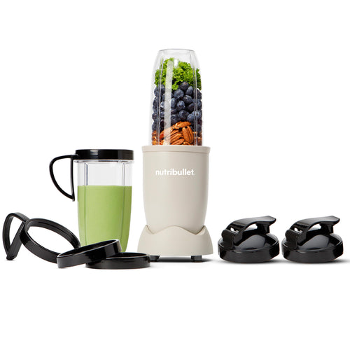 Standmixer 900W mit Extraktionsklinge 900ml To-Go-Becher matt sand
