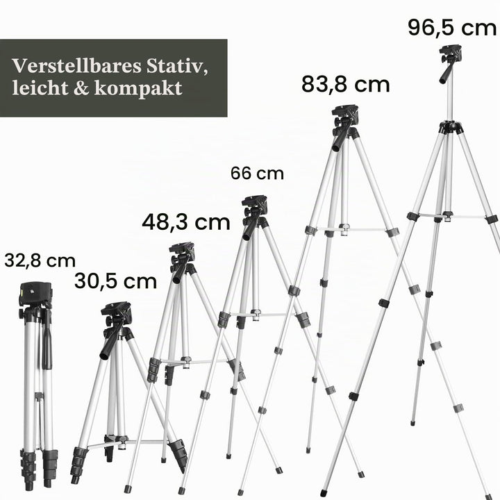 Refraktor Teleskop 70mm Apertur 400mm für Einsteiger mit Stativ - Bild 8