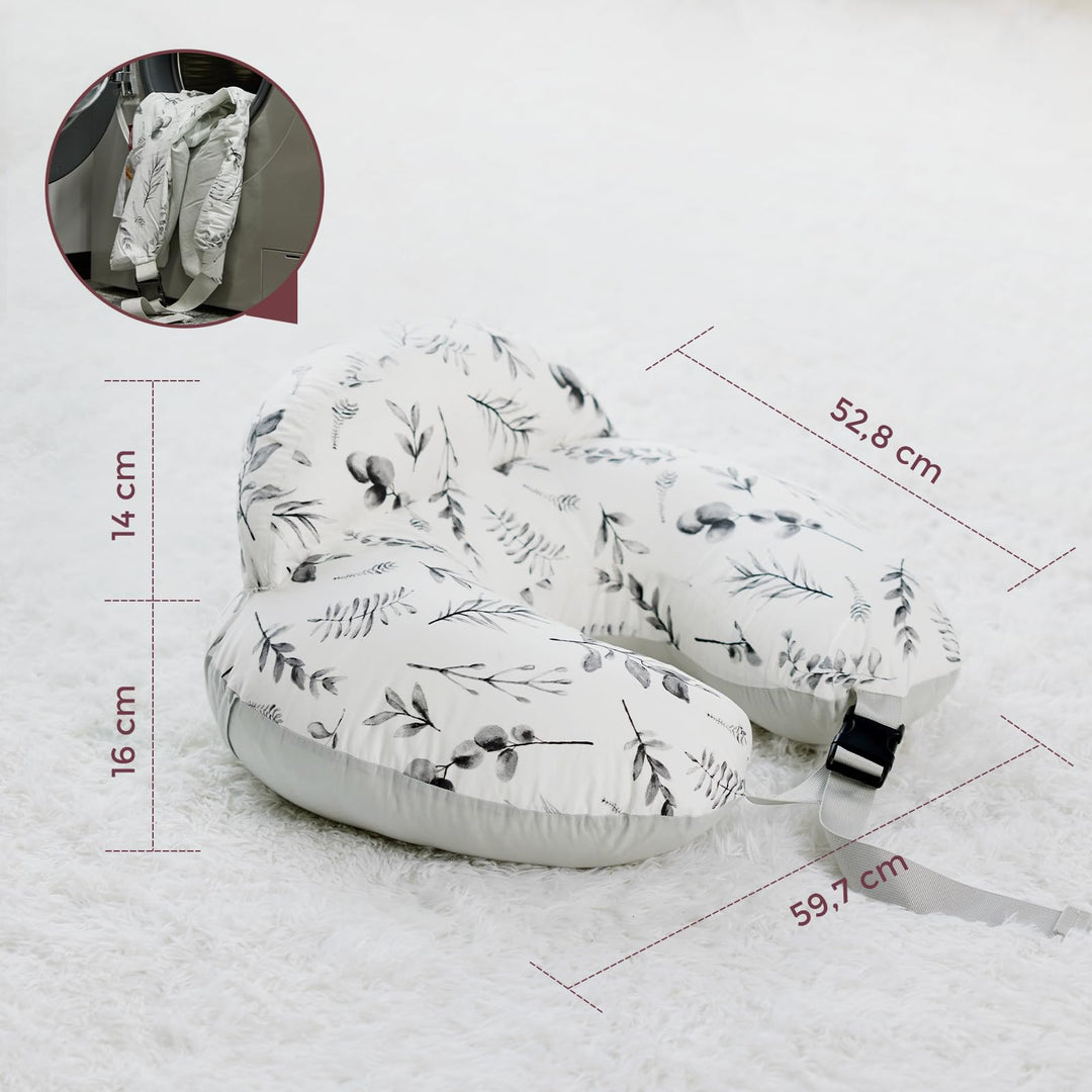 Stillkissen mit Sicherheitsumrandung Memory-Foam 53x65x31cm Seitenschläfer - Bild 7