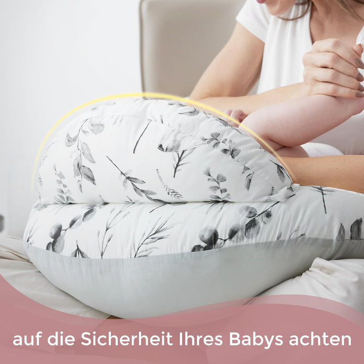 Stillkissen mit Sicherheitsumrandung Memory-Foam 53x65x31cm Seitenschläfer - Bild 4