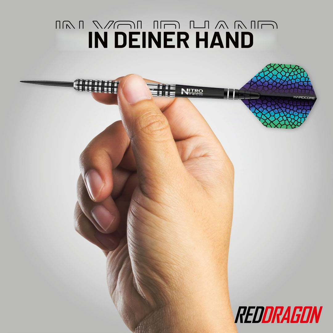 Steel Darts 95% Wolfram mit Flights und Schäften, 20g/22g/24g - Bild 5