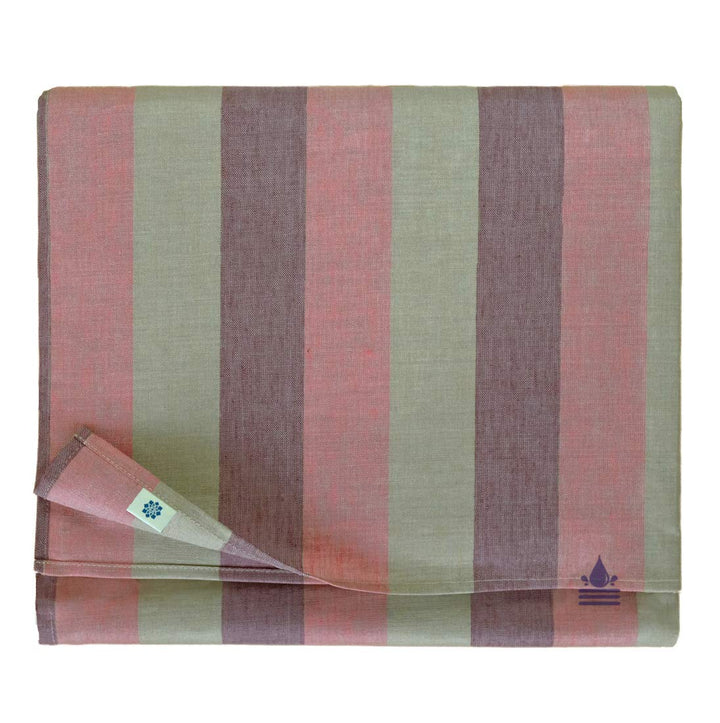 Tischdecke Leinen wasserabweisend beschichtet 147x220 cm Outdoor