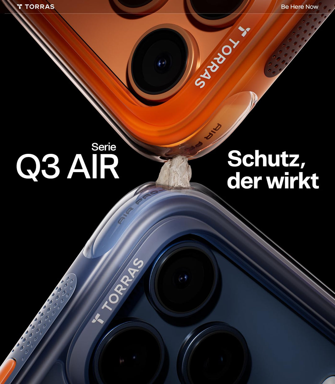 iPhone 17 Pro Max Hülle Airbag MagSafe 360°-Ring Militärstandard - Bild 2