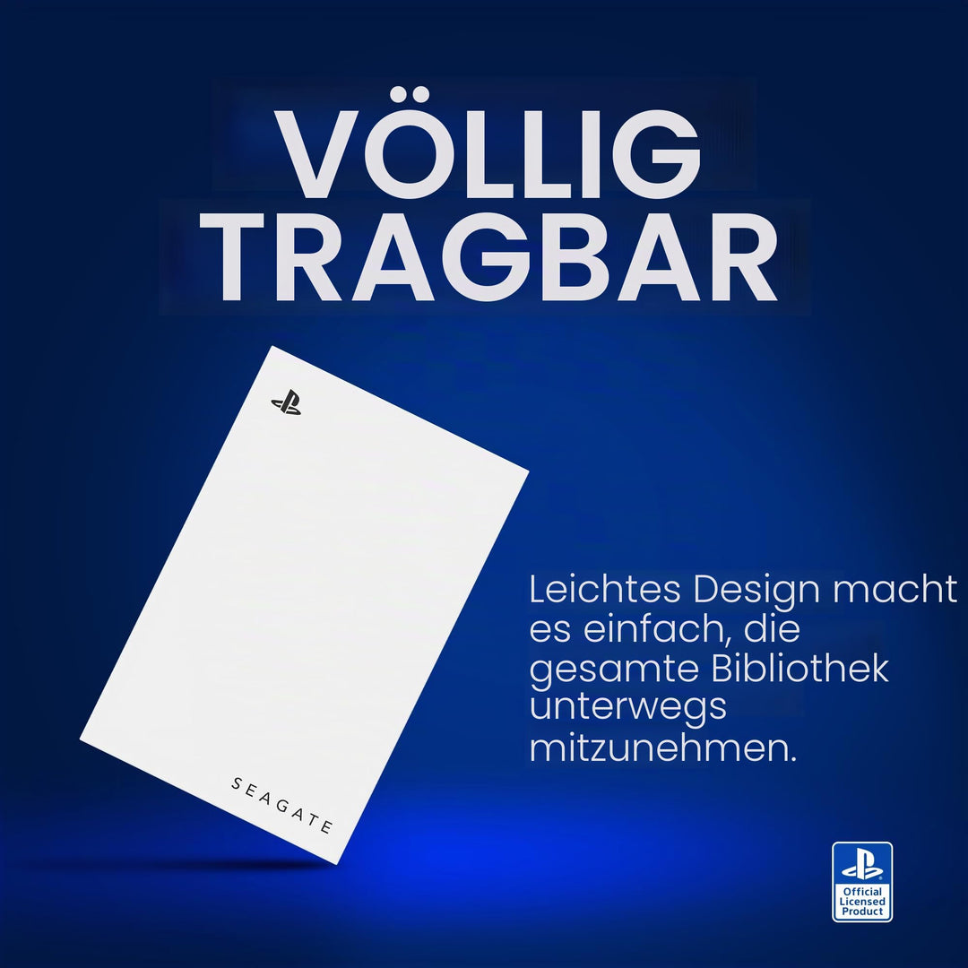 Externe Festplatte 5TB fuer PS4 und PS5 USB 3.0 weiss - Bild 7