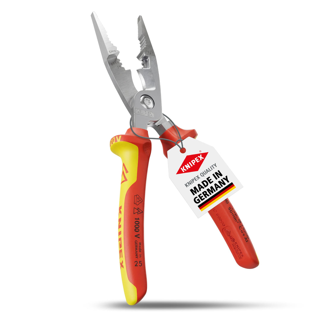 Elektro-Installationszange VDE 6-in-1 200 mm für Elektroinstallation