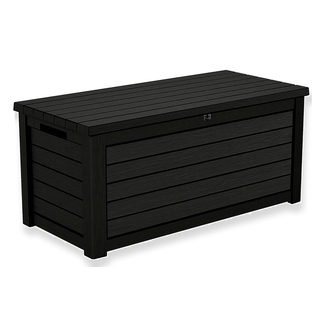 Kissenbox Garten 623 L Kunststoff Holzoptik mit Gasdruckfedern