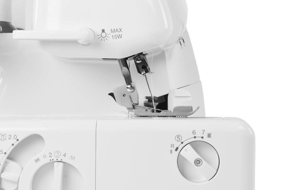 Overlock-Nähmaschine 2/3/4-Faden mit Differentialtransport und LED - Bild 5