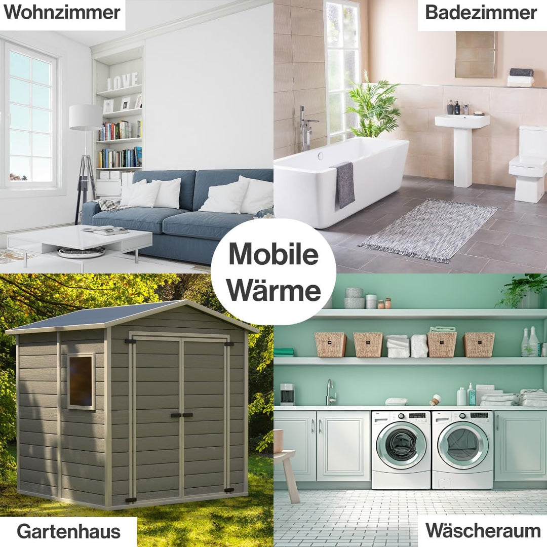 Konvektor Heizung 2000W mit Thermostat für Räume bis 40m² - Bild 7