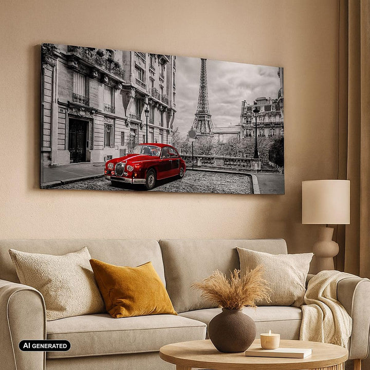 Leinwandbild Architektur Schwarz-Weiss 120x50 cm aufhaengefertig - Bild 3