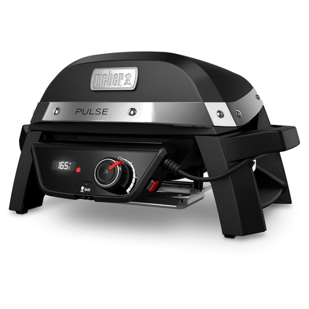 Elektrogrill Aluminiumguss mit Digitalanzeige, 61x68x65 cm - Bild 2
