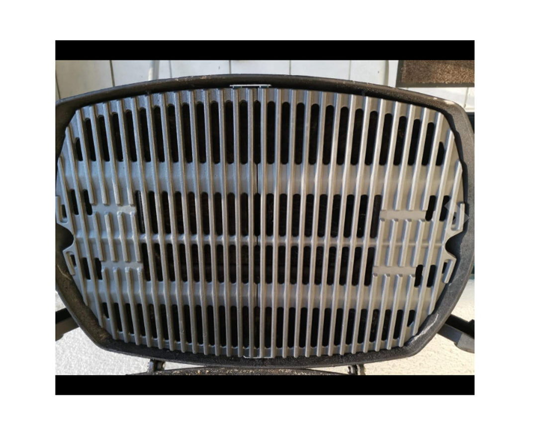 Grillrost Gusseisen 27,3x38,8 cm für Weber Q200/Q2000 Serie 2er-Set - Bild 6