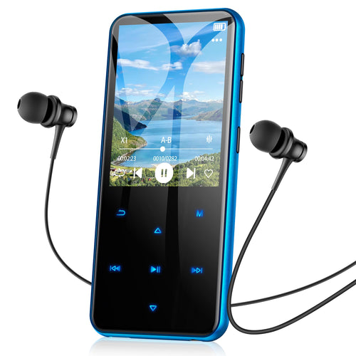 MP3-Player Bluetooth 5.3 mit 2,4" Farbdisplay 64 GB HiFi