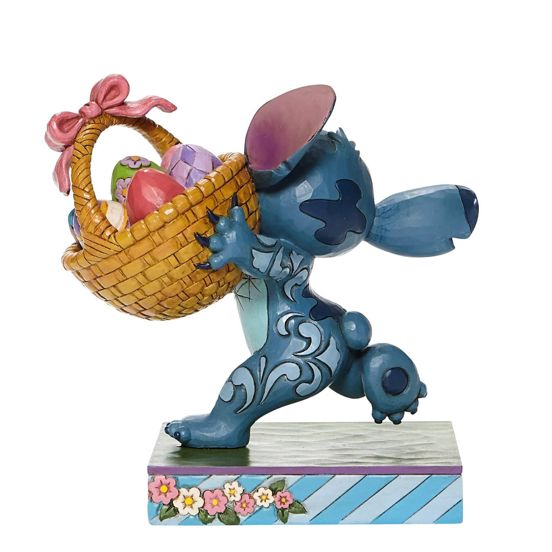 Disney Sammlerfigur Stitch als Osterhase Steinharz handbemalt 14,5 cm - Bild 4