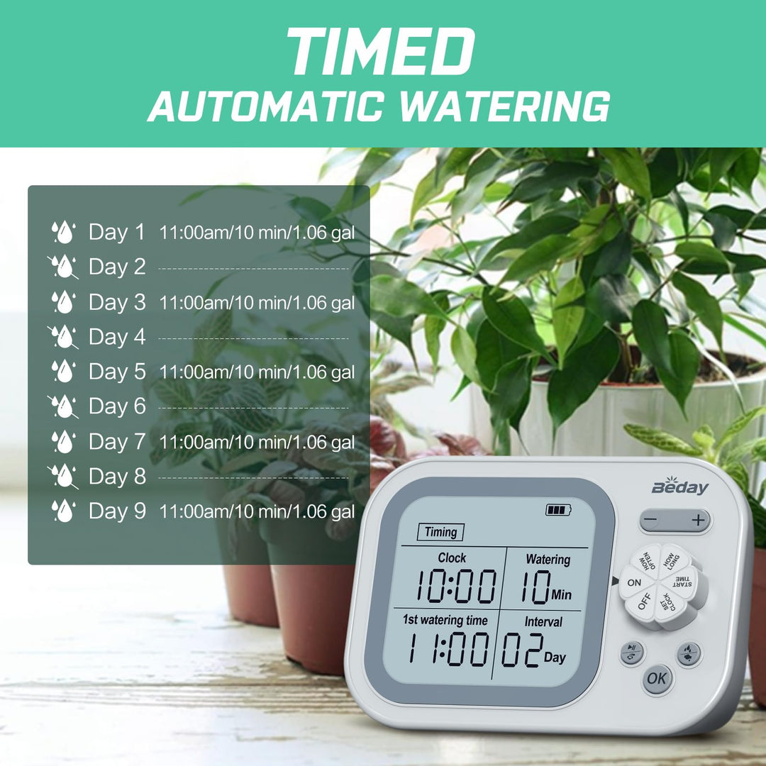 Automatische Zimmerpflanzen-Bewässerung mit Timer und Feuchtigkeitssensor - Bild 5