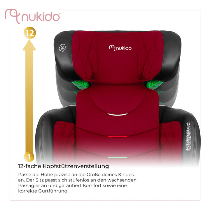 Kindersitz ISOFIX 15-36 kg mit SIP-Schutz, 12-fach verstellbar - Bild 6