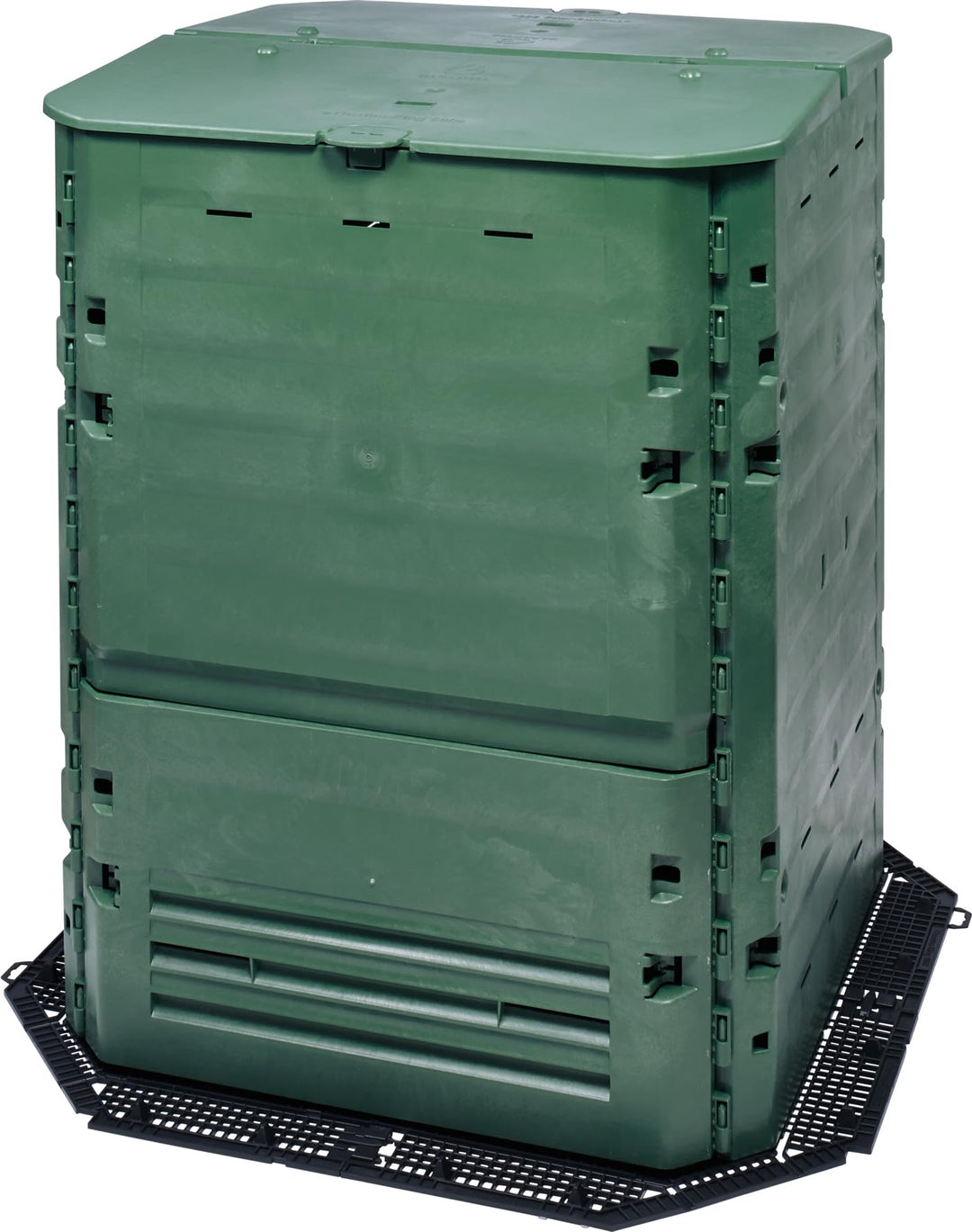 Bodengitter Komposter 400 Liter aus Recyclingkunststoff schwarz - Bild 3