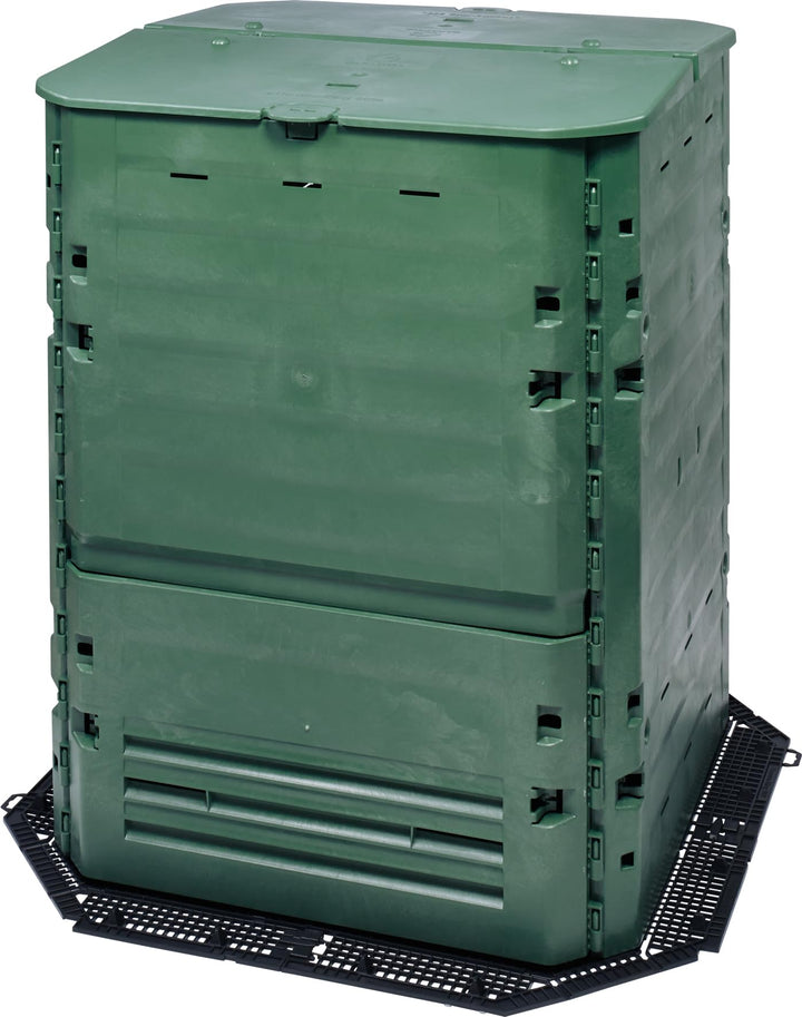 Bodengitter Komposter 400 Liter aus Recyclingkunststoff schwarz - Bild 3
