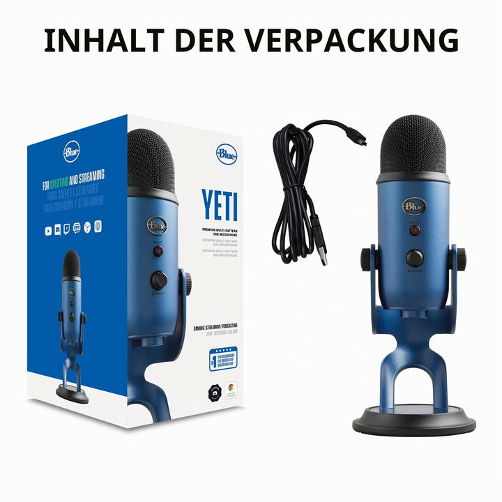 USB-Kondensatormikrofon mit 4 Richtcharakteristiken fuer Streaming - Bild 9