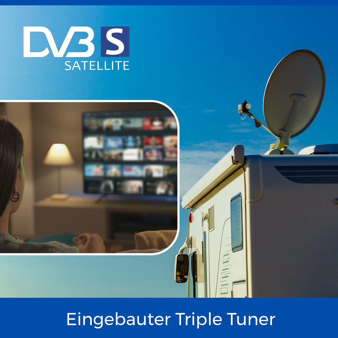 Camping Smart TV 24 Zoll 12V mit WebOS Triple-Tuner fuer Wohnmobil - Bild 3
