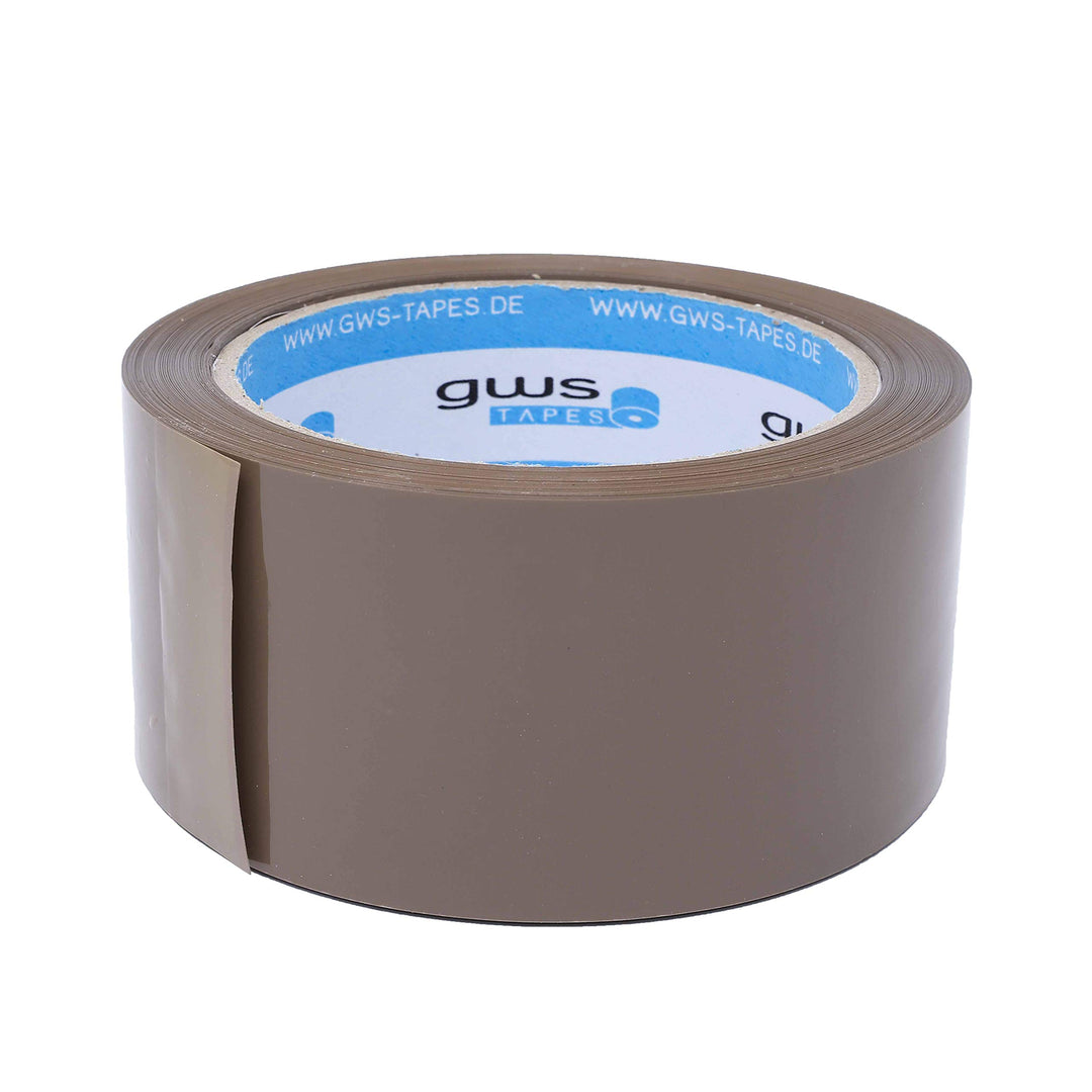 Paketklebeband 36 Rollen Braun 50mm x 66m geräuscharm Acrylat - Bild 5