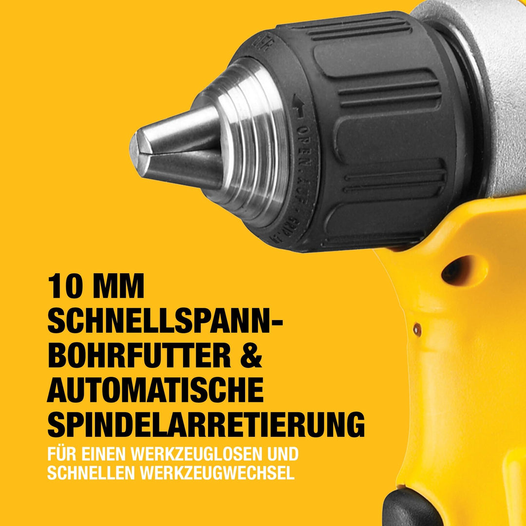 Akku-Winkelbohrmaschine 18V 2-Gang Vollmetallgetriebe 33 Nm solo - Bild 4
