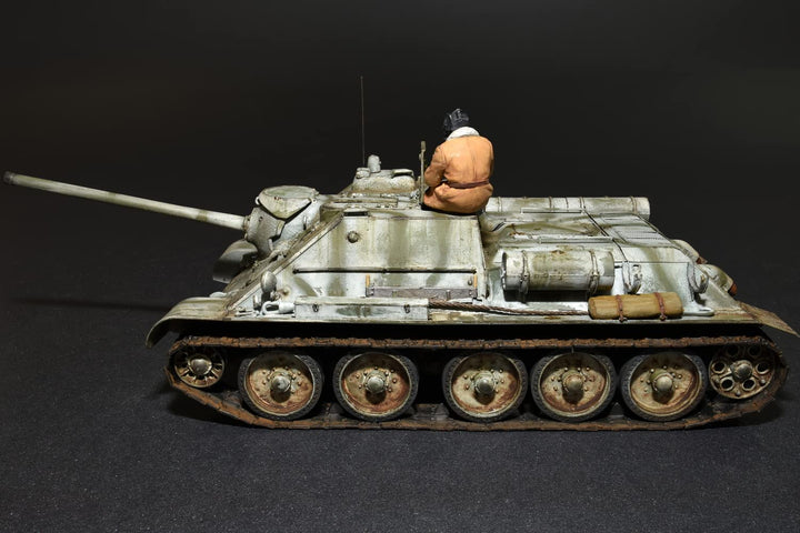 Panzer Modellbausatz SU-85 Frühe Produktion 1943 Massstab 1:35 - Bild 10