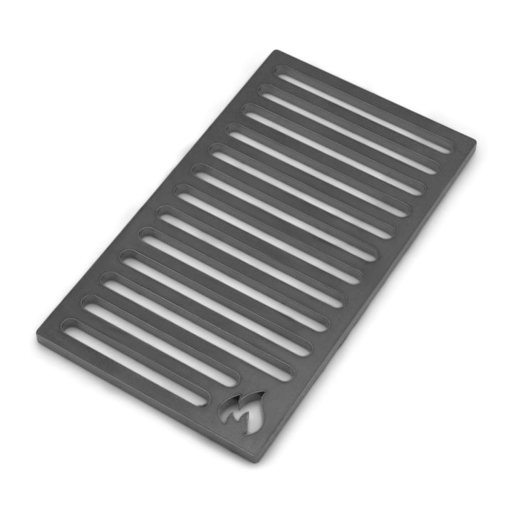 Ofenrost 16x28 cm Stahl 8mm bruchsicher für Kamin &amp; Grill