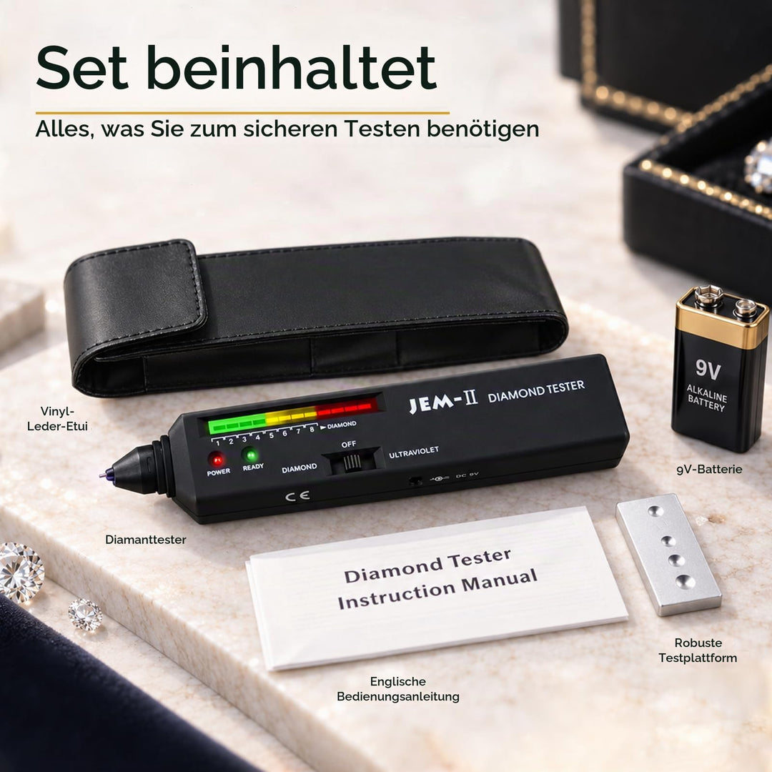 Diamanttester elektronisch für Edelsteine mit UV-Licht - Bild 8