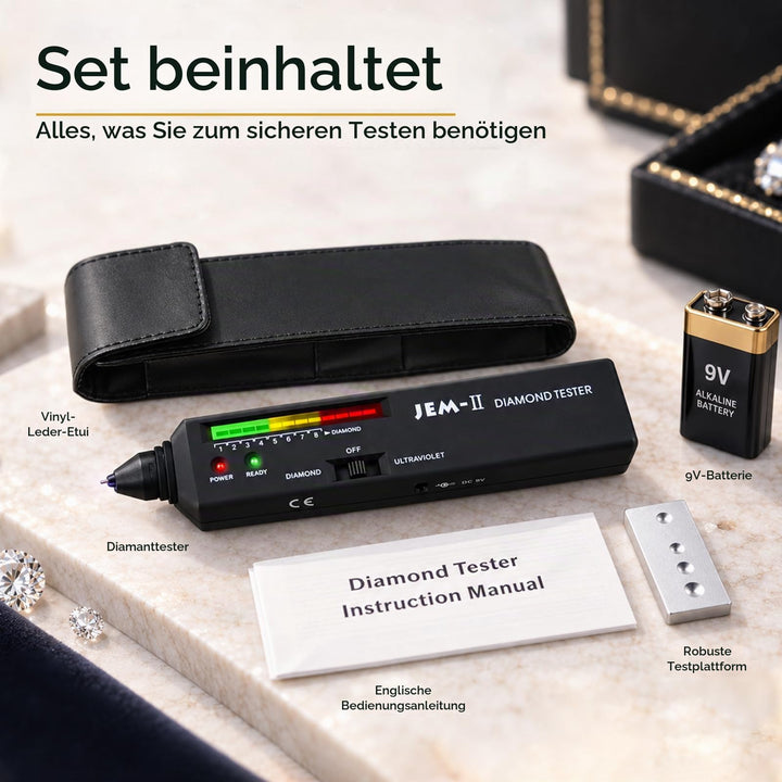 Diamanttester elektronisch für Edelsteine mit UV-Licht - Bild 8
