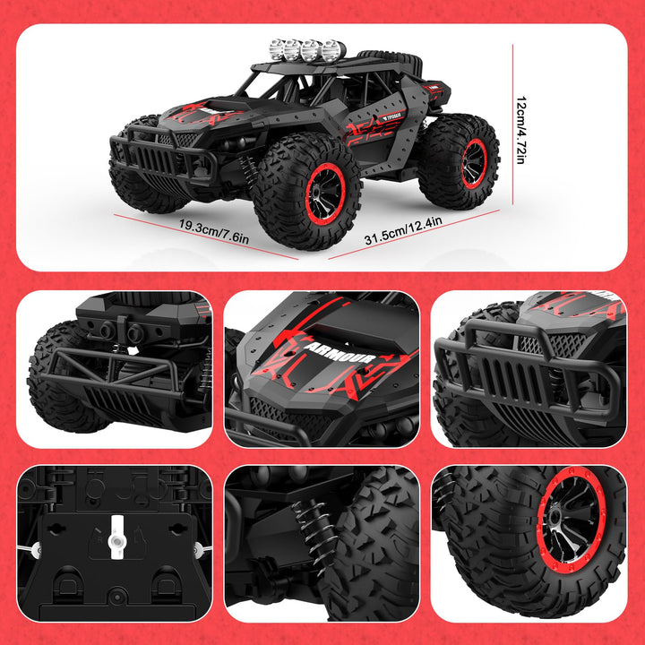 RC Offroad Buggy 1:16 mit 2 Akkus 70 Min Fahrzeit 25 km/h - Bild 7
