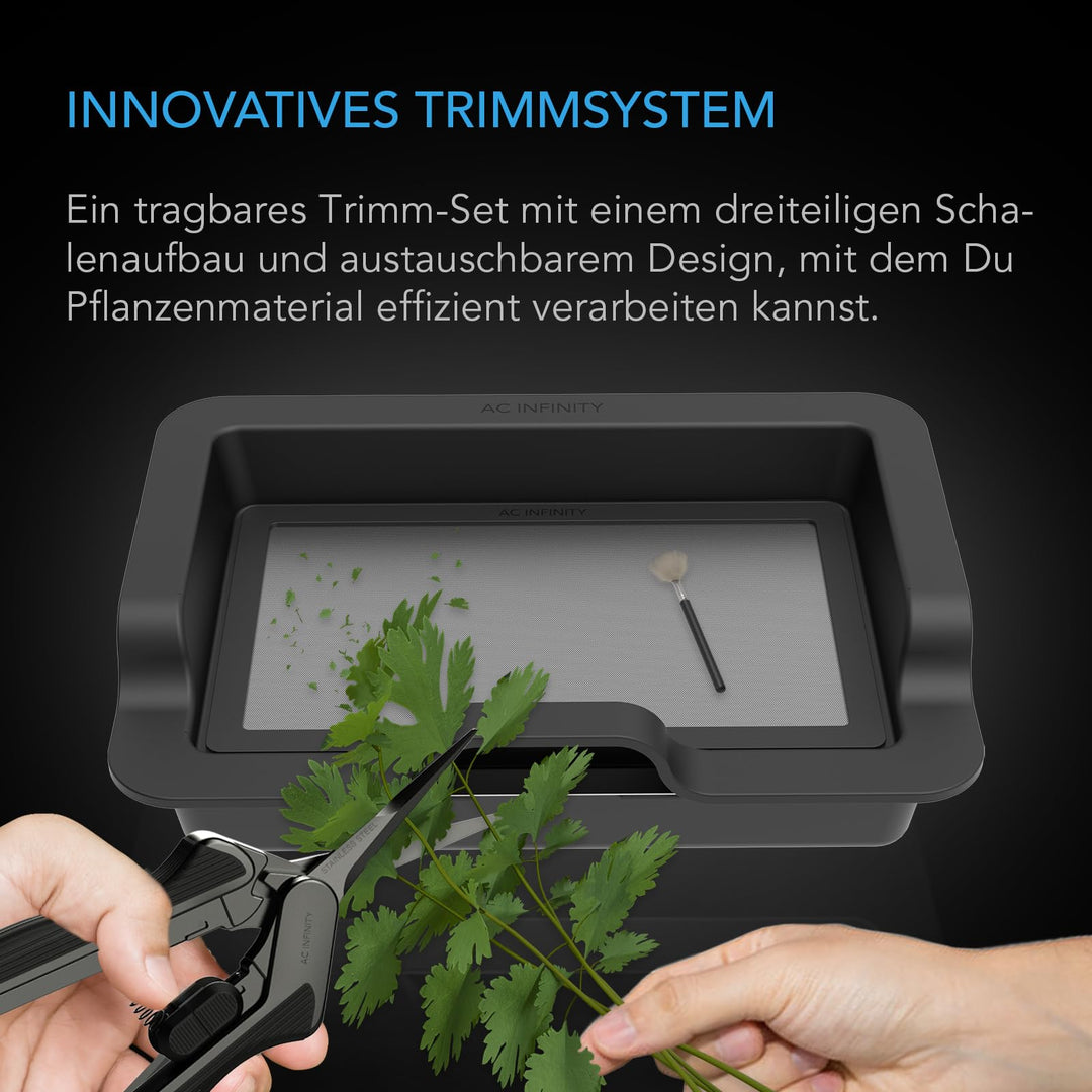 Erntewanne Set 3-teilig mit Sieb 150 Mikron für Pflanzenernte - Bild 2