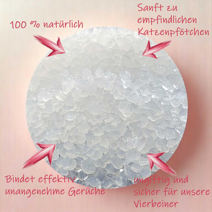 Silikat Katzenstreu 4x8l staubarm antibakteriell langanhaltend - Bild 5
