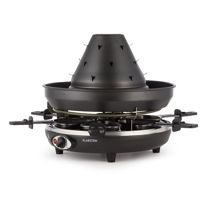 Raclette-Tischgrill 2-in-1 mit Tartarenhut 1500W für 6 Personen - Bild 6