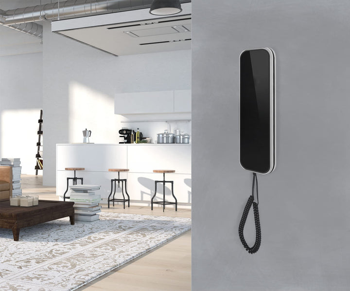 Audio-Türsprechanlage 2-Draht mit Magnethörer für Haus und Gebäude - Bild 3