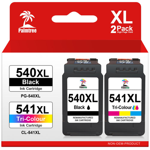 Druckerpatronen Canon 540XL 541XL Multipack Schwarz + Farbe XL
