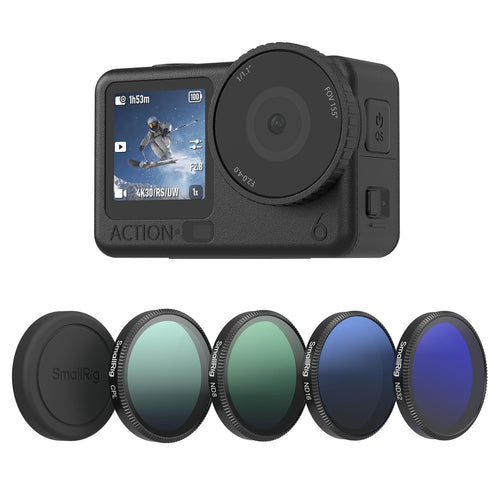 ND-Filter-Set für DJI Osmo Action 6 CPL ND8 ND16 ND32 5-teilig