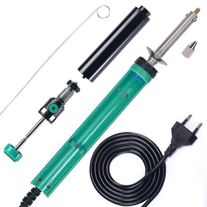 Vakuum-Entlötkolben 3-in-1 mit Pumpe, 3 Düsen 1.0/1.2/2.0mm - Bild 3