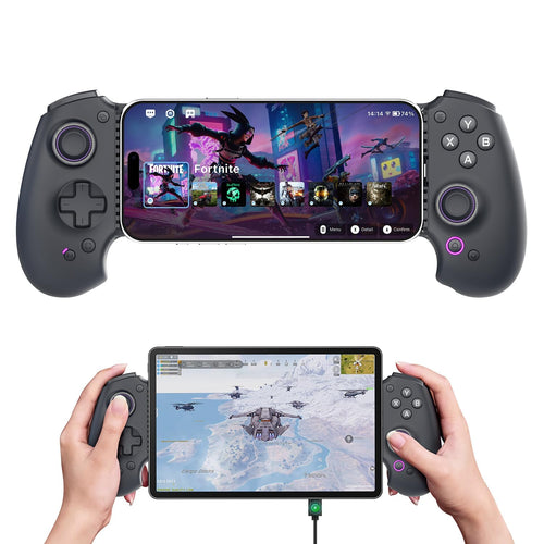 Mobile Gaming Controller Full-Size Bluetooth & USB-C mit Hall-Effekt